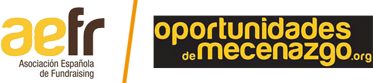 Logo Aefr y Oportunidades de Mecenazgo
