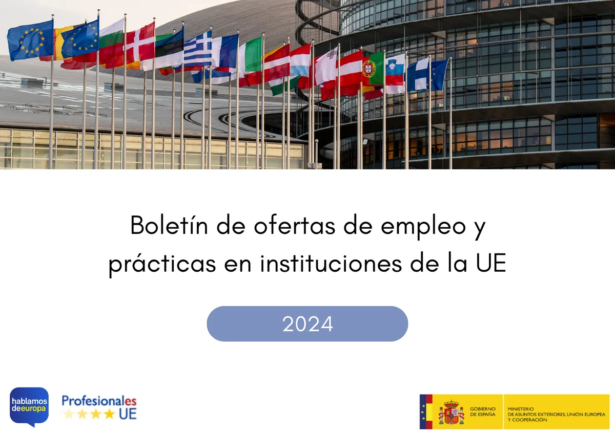 Boletín de ofertas de empleo y prácticas en instituciones de la UE